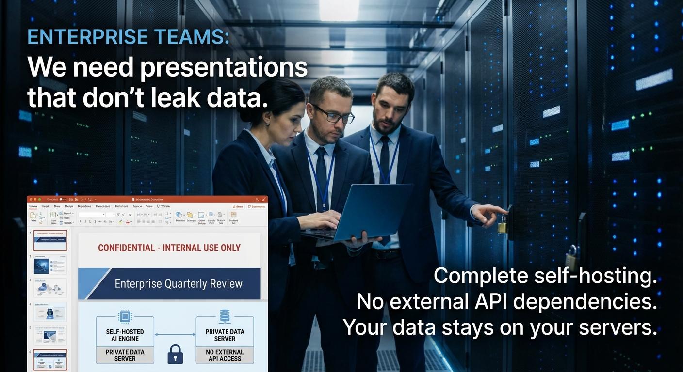 Enterprise Teams presentation workflow