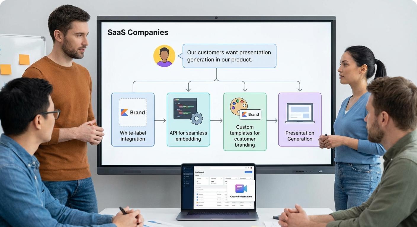 SaaS Companies presentation workflow